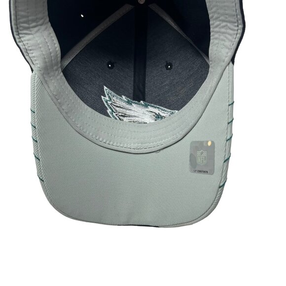 Philadelphia Eagles Reebok Fitted Hat Cap Men's S/M NFL On Field Green Flexfit - Picture 8 of 12